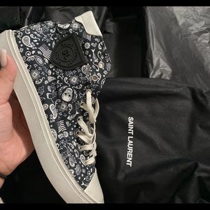 Yve Saint Laurent Bedford High Top Sneaker